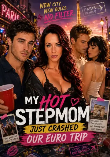My Hot Stepmom Just Crashed Our Euro Trip Candy Shorts poster